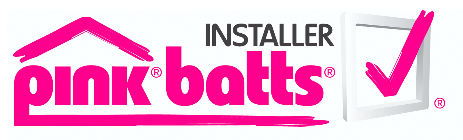 Pink batts Installer Logo